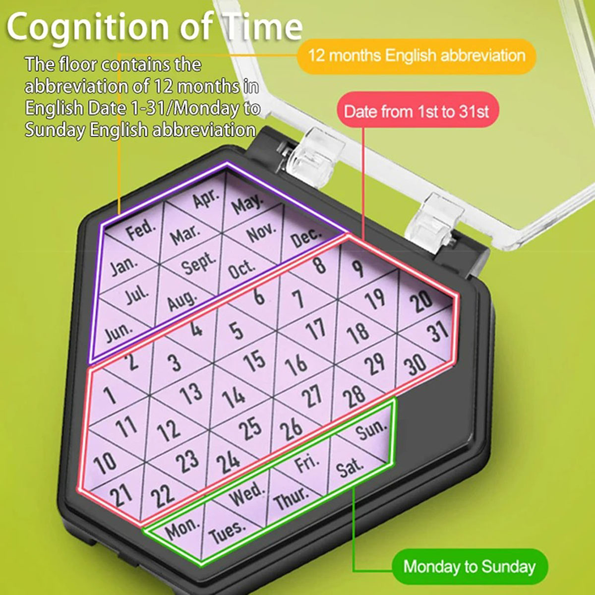 Fun puzzle calendar game logic - Board Game Fun review and price