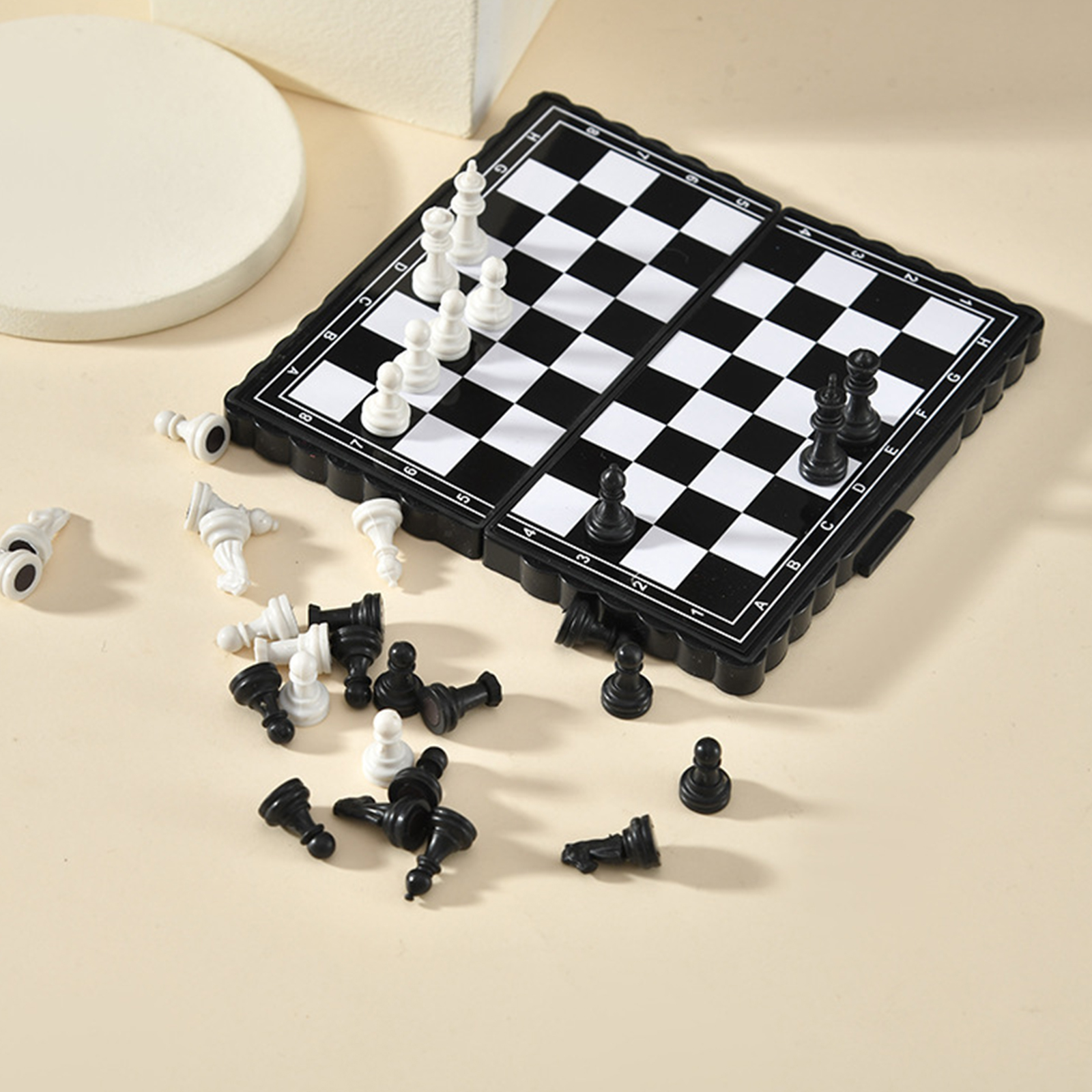 Folding Chessboard Board Game  - Magnetic Travel Chess review and price