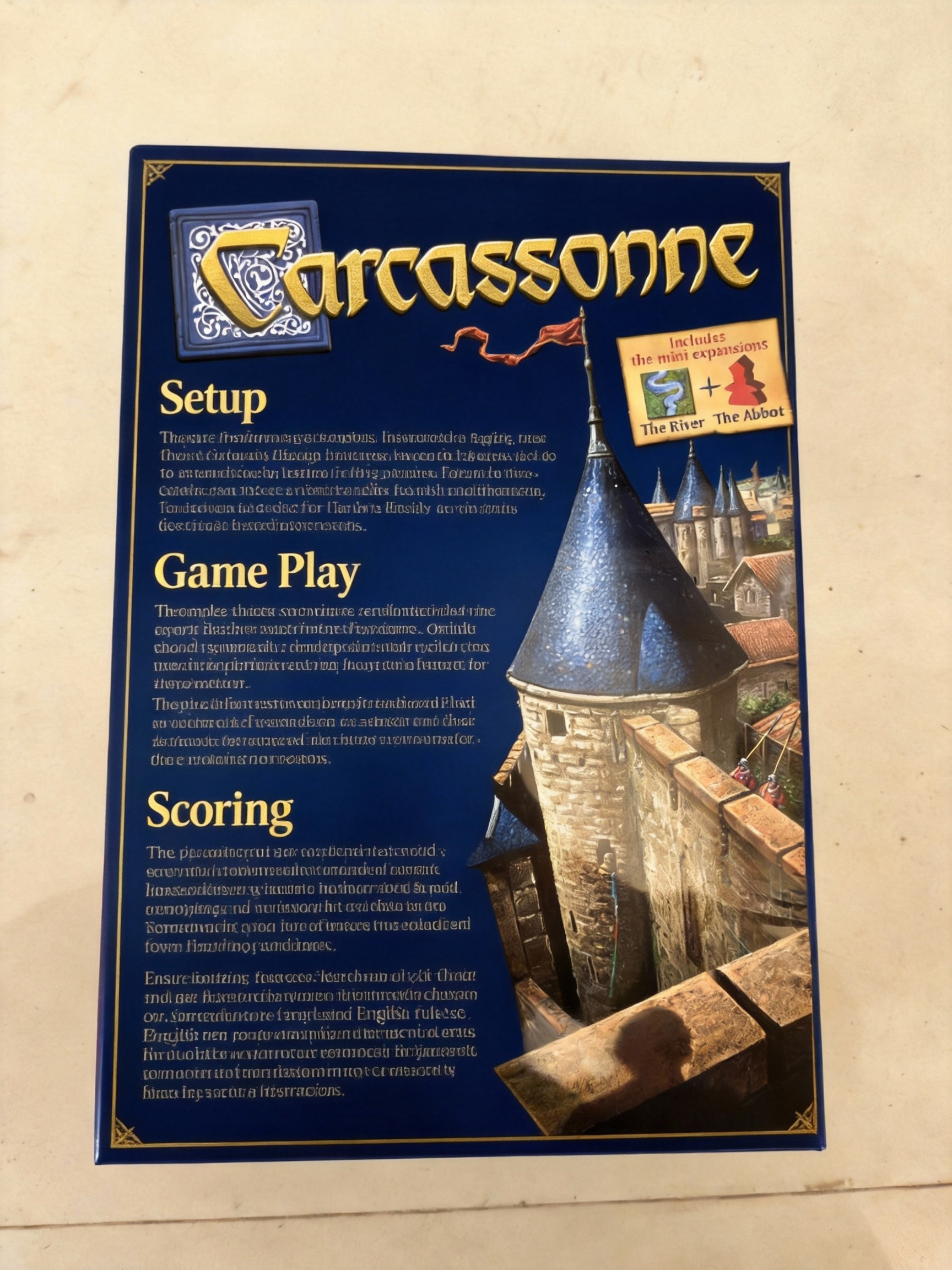 Carcassonne （English Edition）  - Board Game Multiplayer review and price