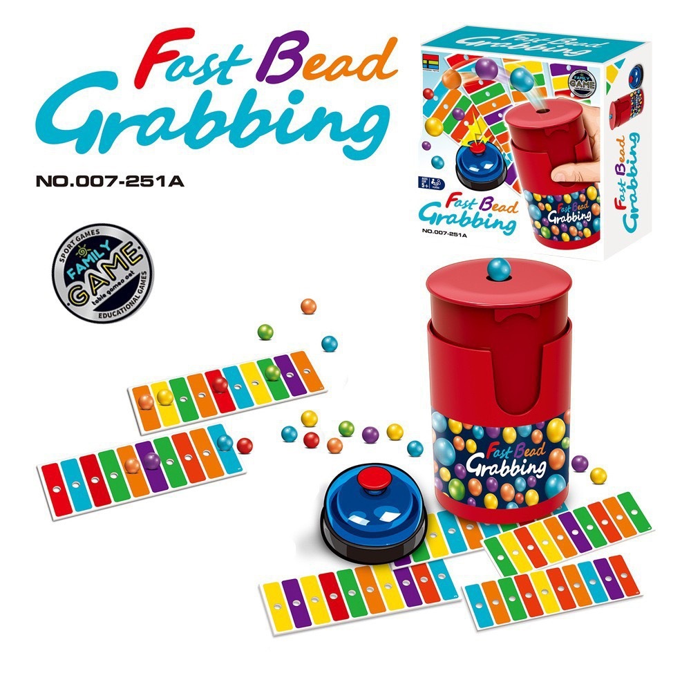 Fast Bead Grabbing Board Game  - Board Game Fun review and price