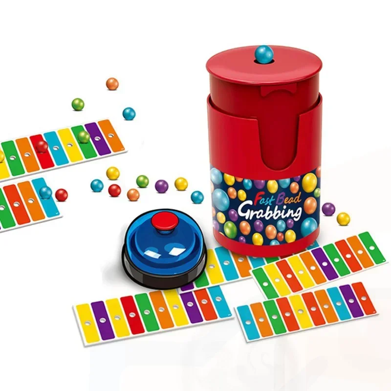 Fast Bead Grabbing Board Game  - Board Game Fun review and price