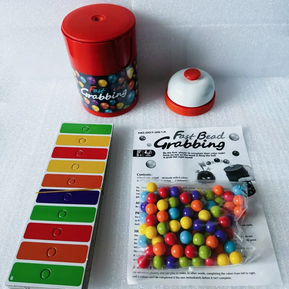 Fast Bead Grabbing Board Game  - Board Game Fun review and price