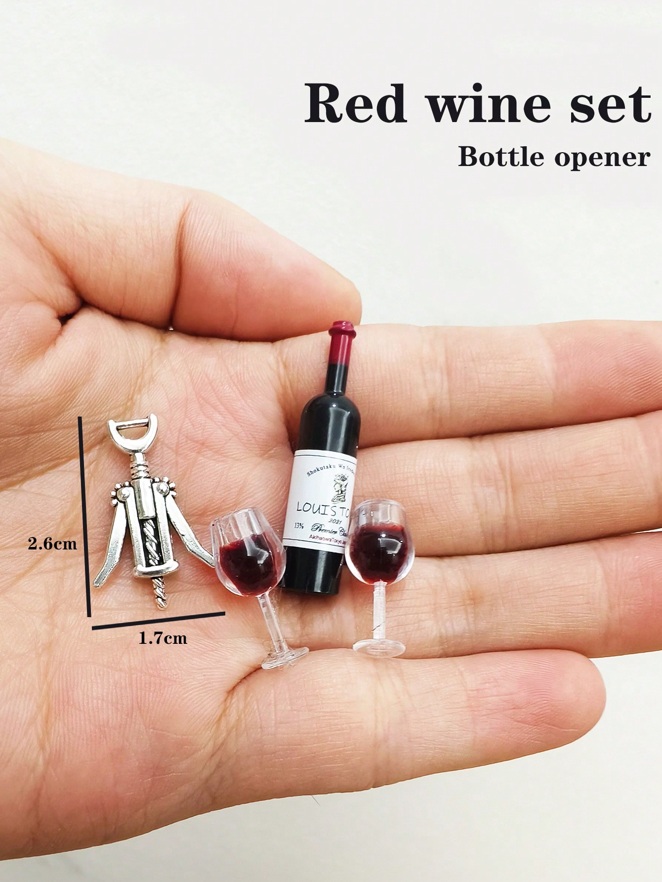 Dollhouse Mini Wine Champagne  - Miniature Terrain Set review and price