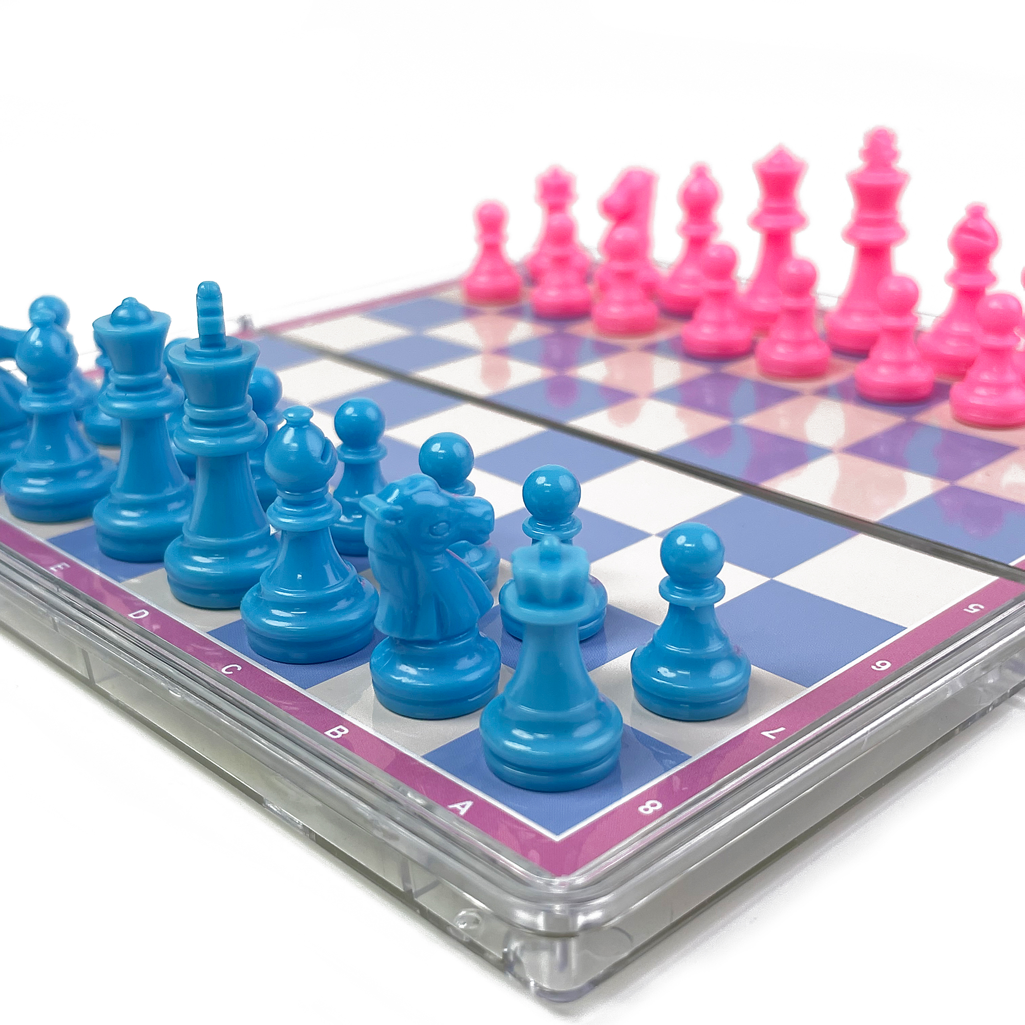 Foldable Magnetic Crystal Ches - Magnetic Travel Chess review and price