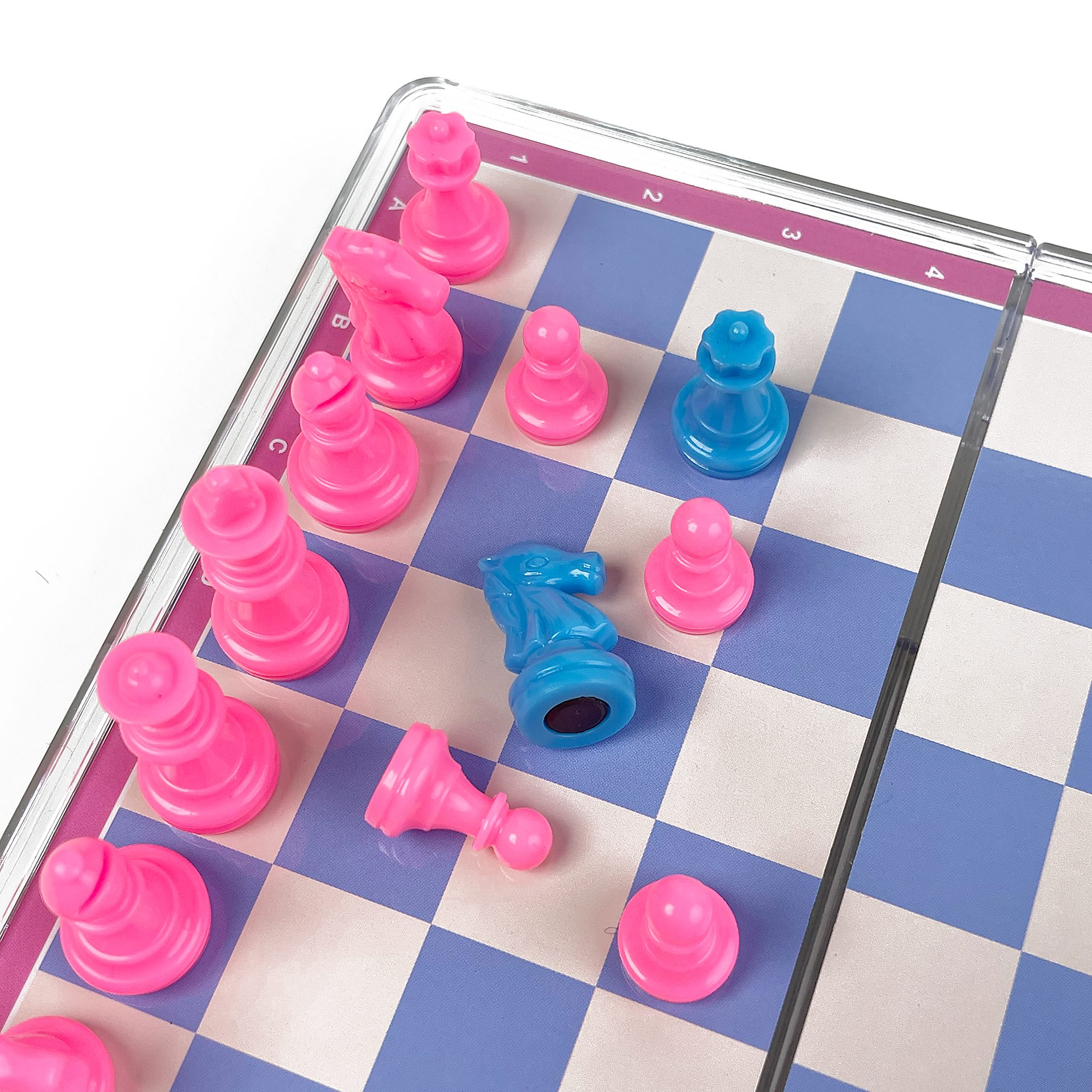 Foldable Magnetic Crystal Ches - Magnetic Travel Chess review and price