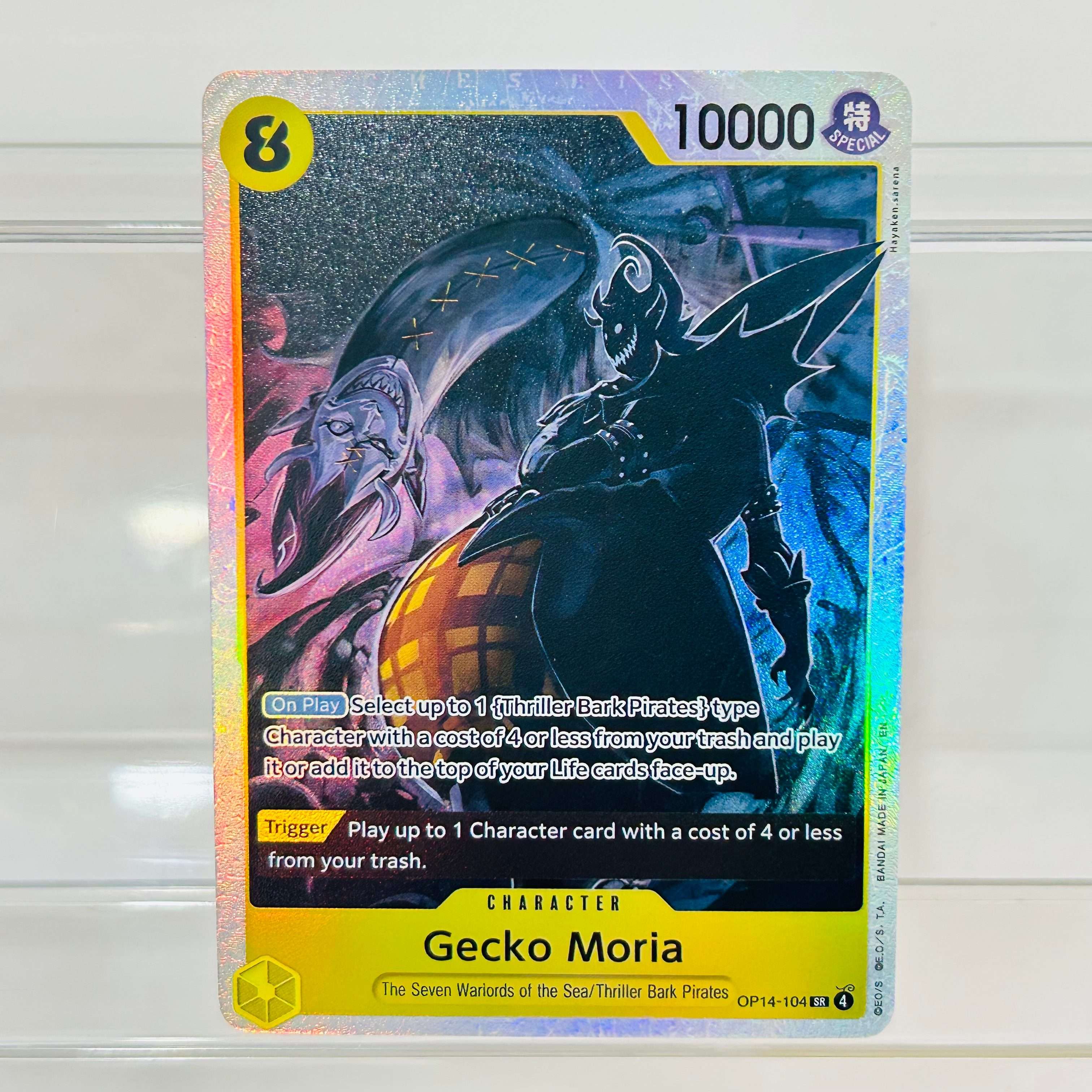 One Piece Gecko Moria OP14-104 - Board Game Anime review and price