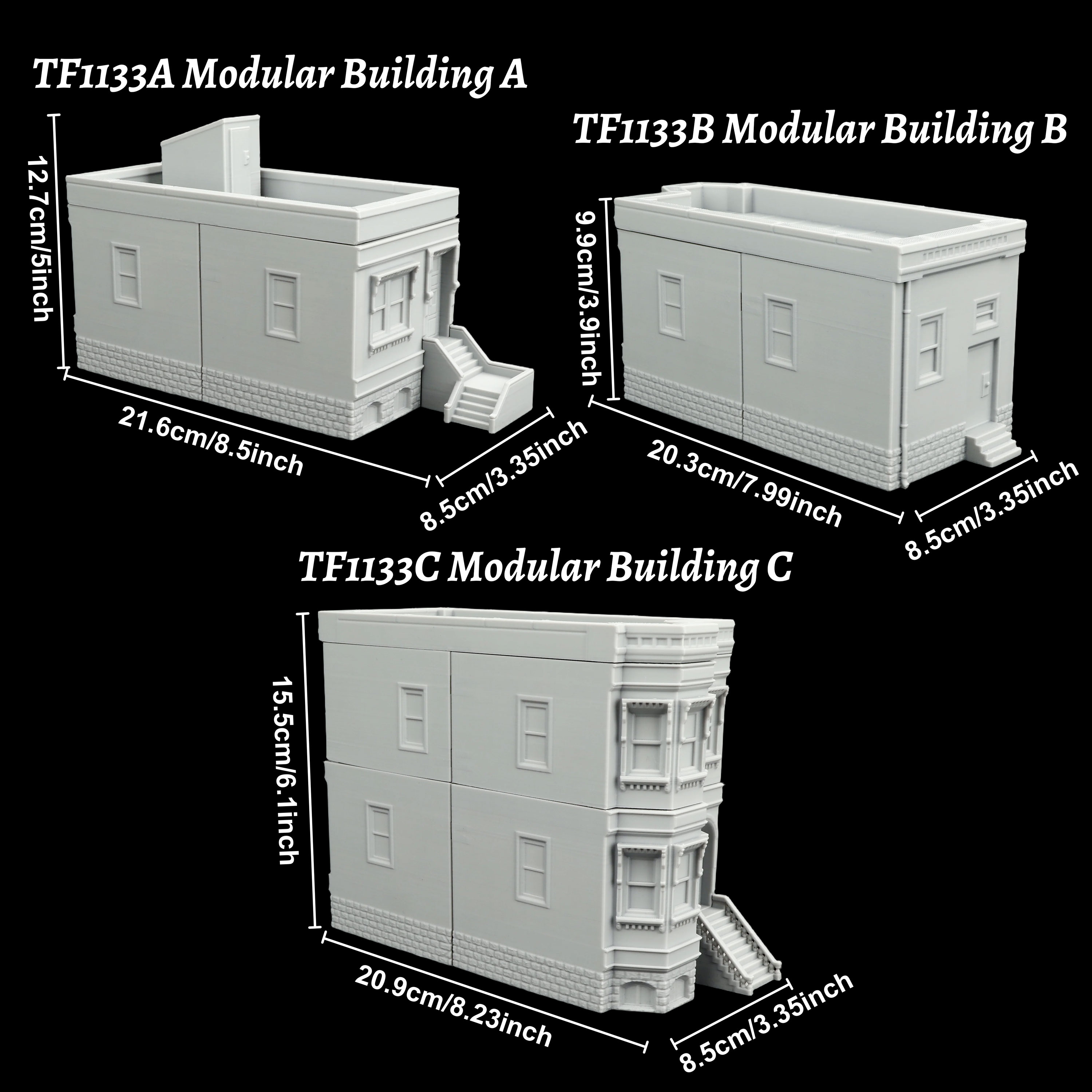 Miniature Modular Buildings Se - Miniature Terrain Set review and price