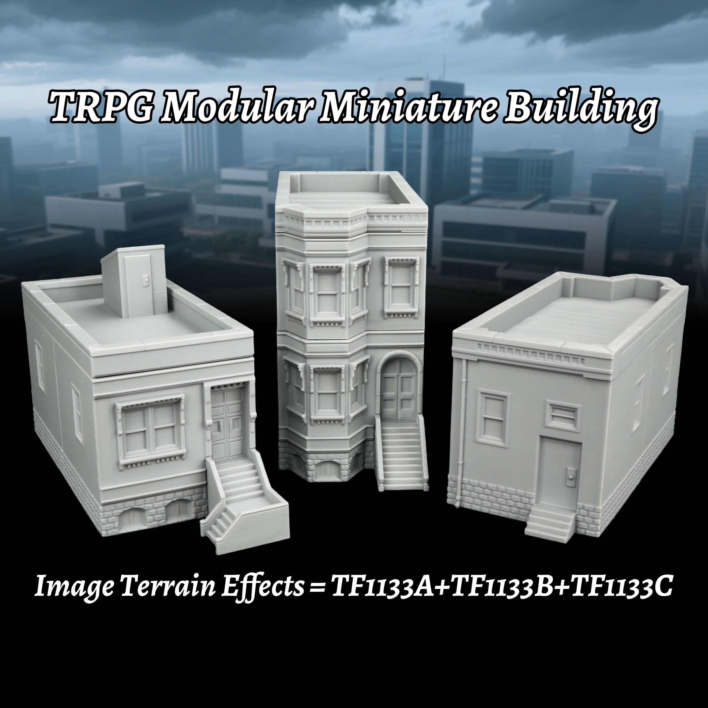 Miniature Modular Buildings Se - Miniature Terrain Set review and price