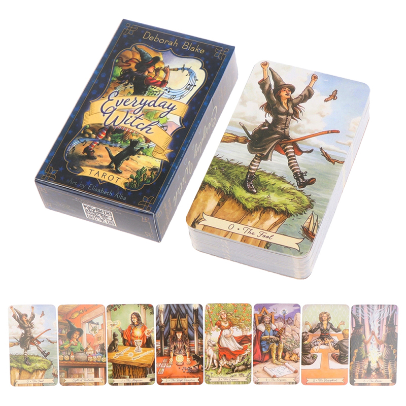 78Pcs/box Everyday Witch Tarot - Board Game Of Life review and price