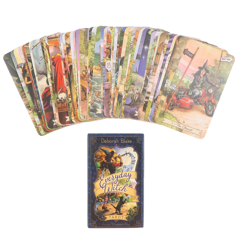 78Pcs/box Everyday Witch Tarot - Board Game Of Life review and price