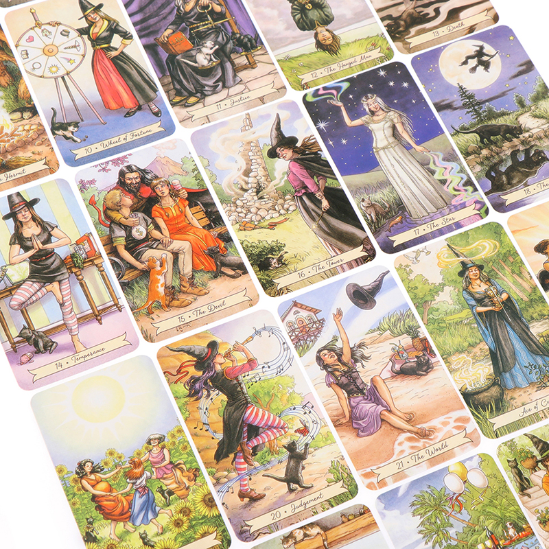 78Pcs/box Everyday Witch Tarot - Board Game Of Life review and price