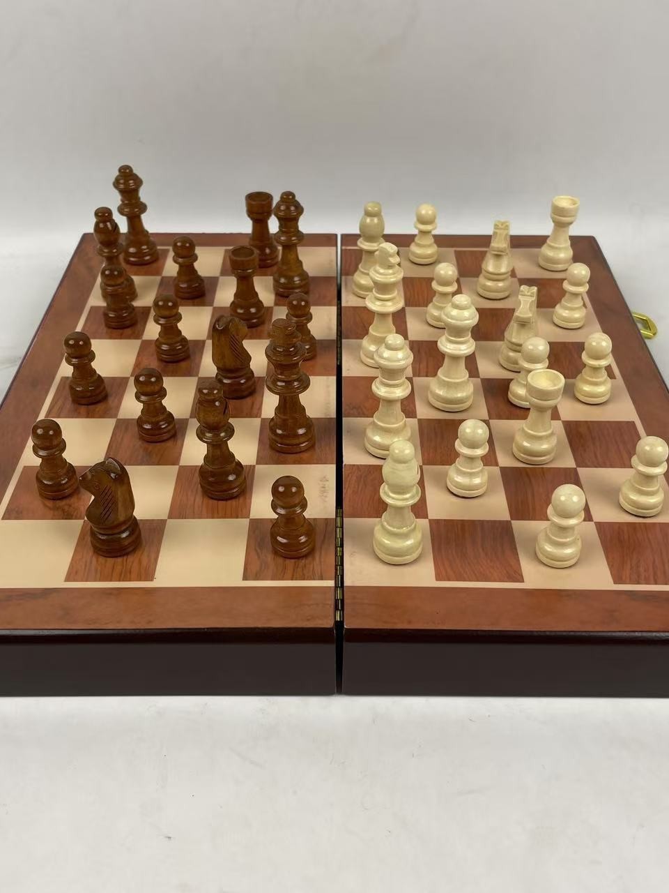 Magnetic Wooden Chess Set 15 I - Magnetic Travel Chess review and price