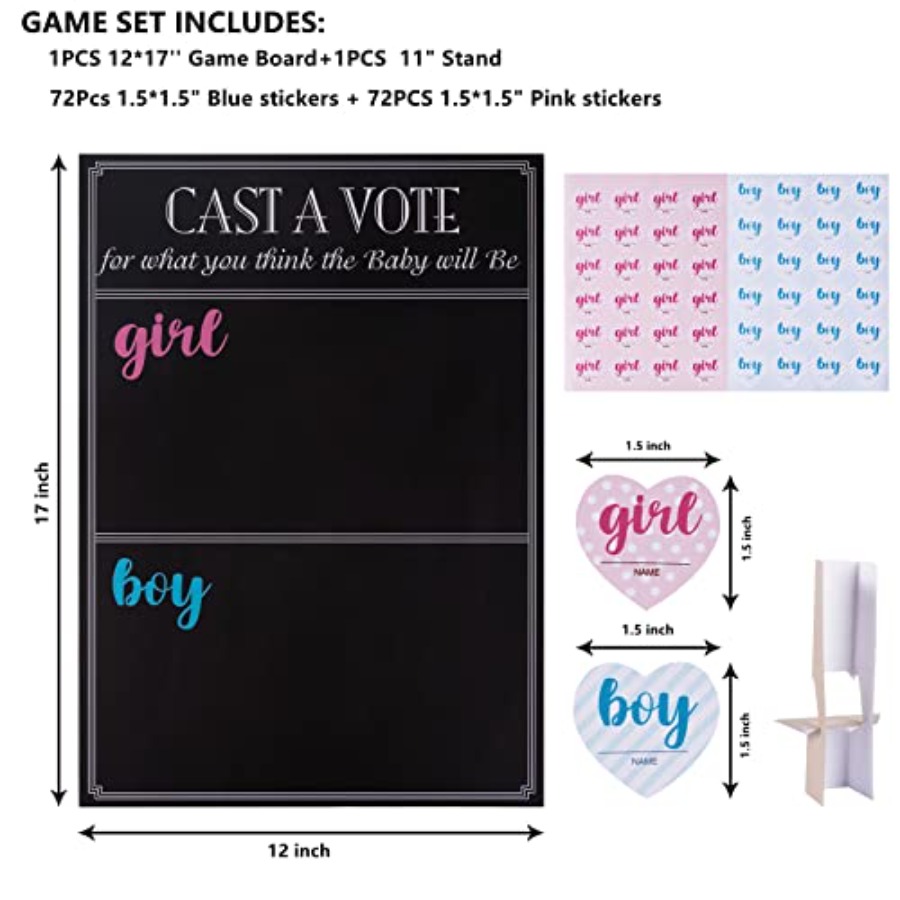 Baby Gender Reveal Board Game  - Board Game Or Boardgame review and price