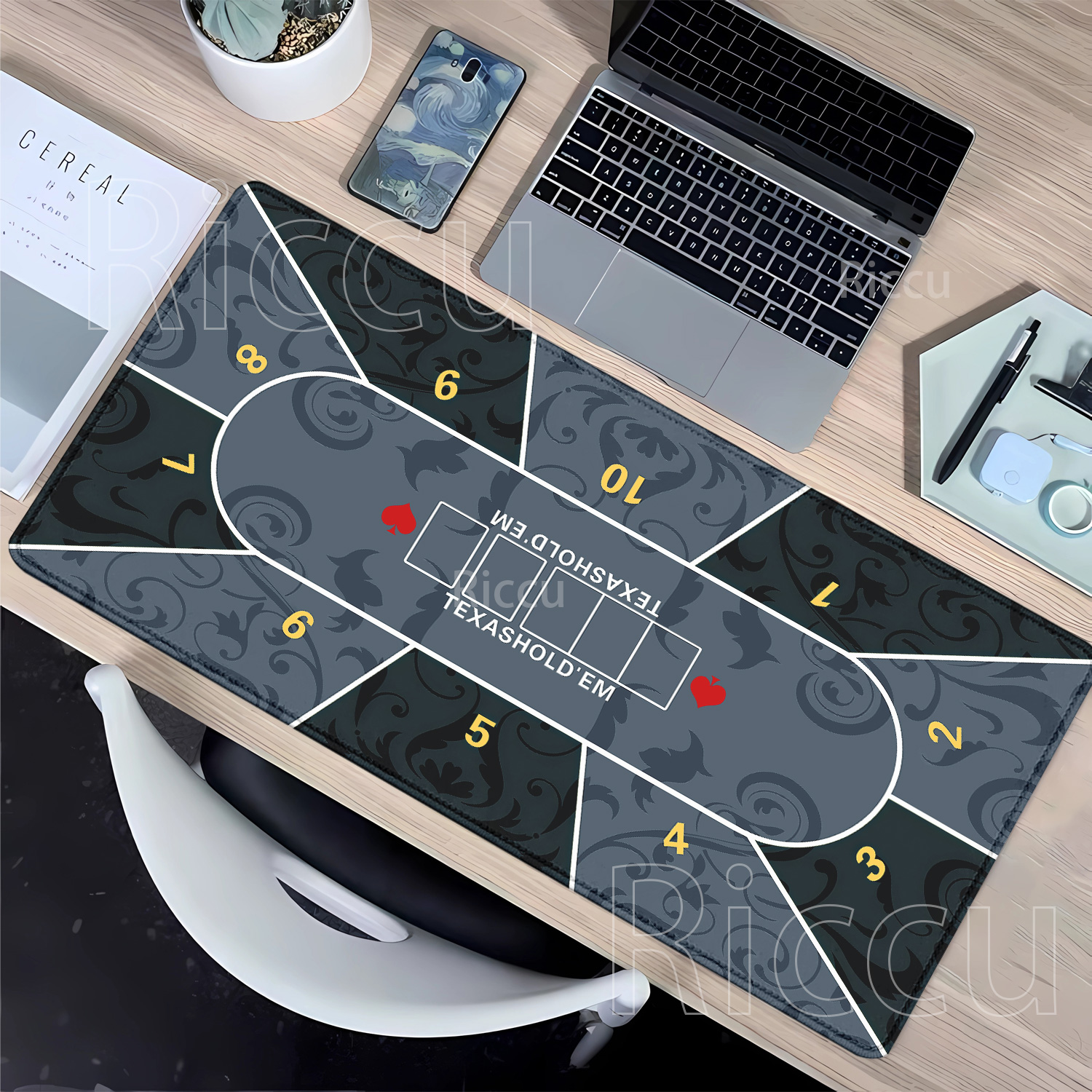 Mousepad Texas Hold’em poker R - Board Game Print review and price