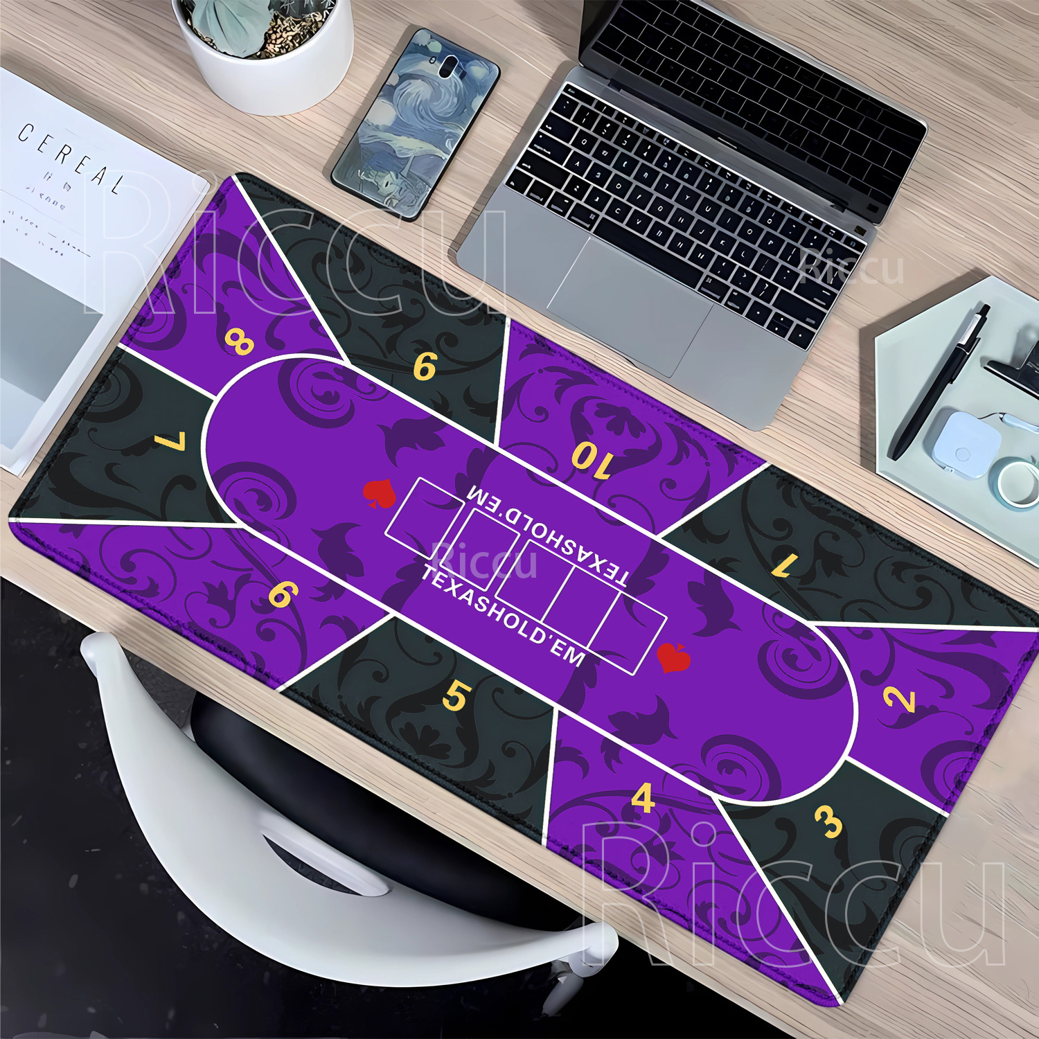 Mousepad Texas Hold’em poker R - Board Game Print review and price