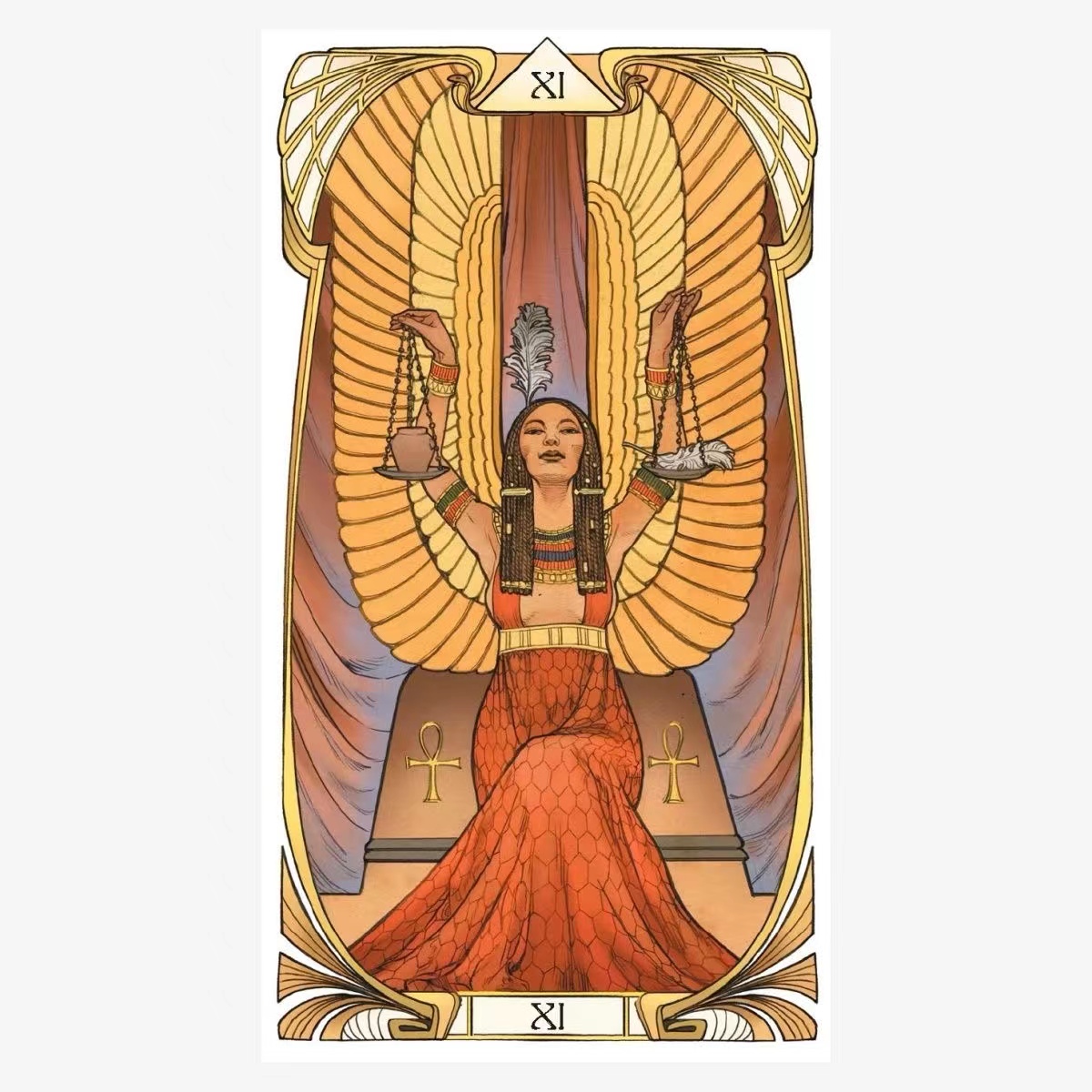 Egyptian Art Nouveau Tarot car - Board Game Of Life review and price